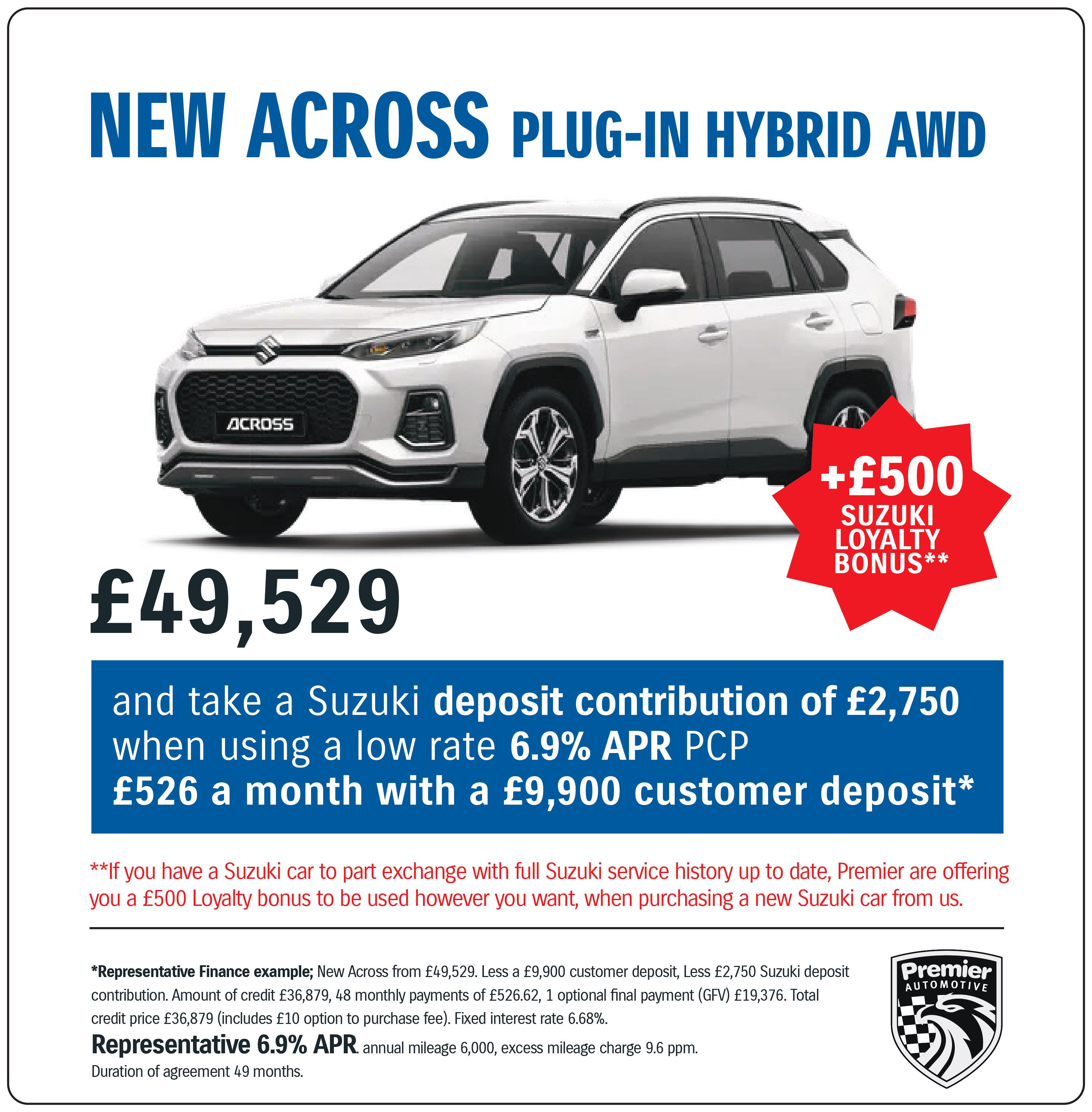 NEW ACROSS PLUG-IN HYBRID AWD - Â£49,529 